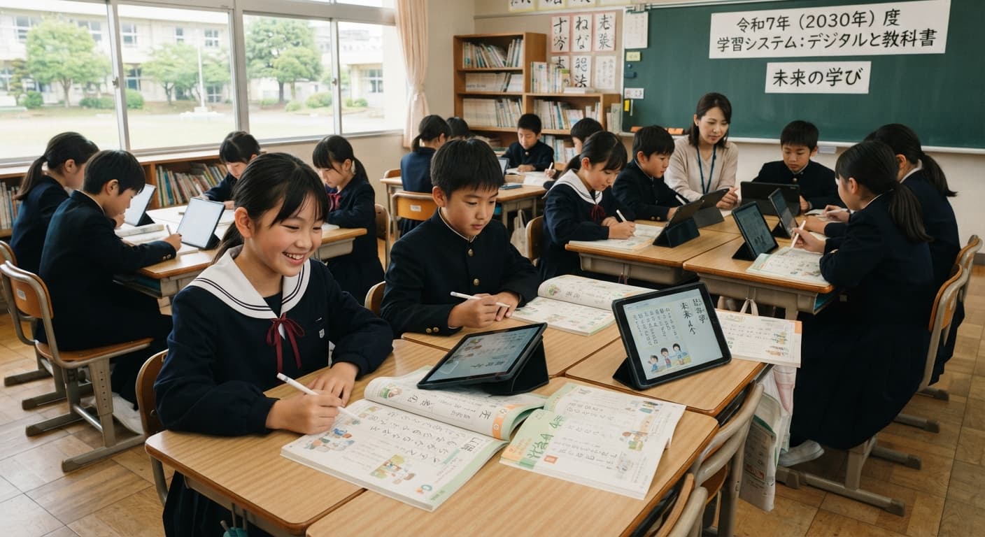 Jepang Siapkan Sistem Buku Pelajaran Cetak dan Digital Mulai 2030