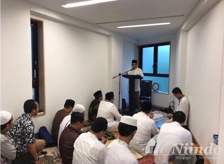 sholat ied di Masjid Indonesia Tokyo