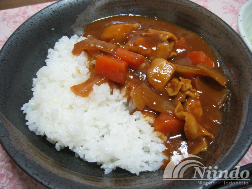 nasi kare Jepang dapat merusak diet