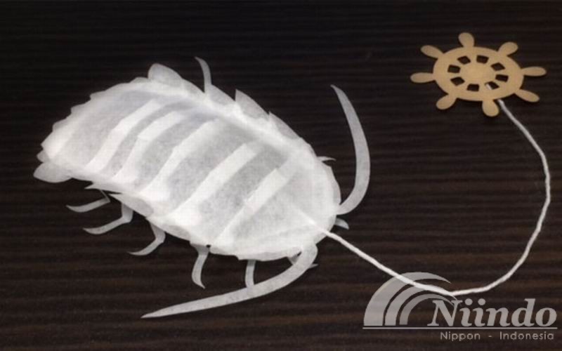 teh celup dengan bentuk isopoda raksasa ada di Jepang-2