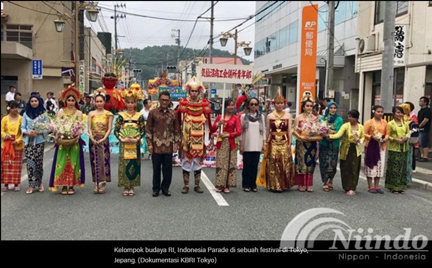 festival minato matsuri warga RI di Jepang