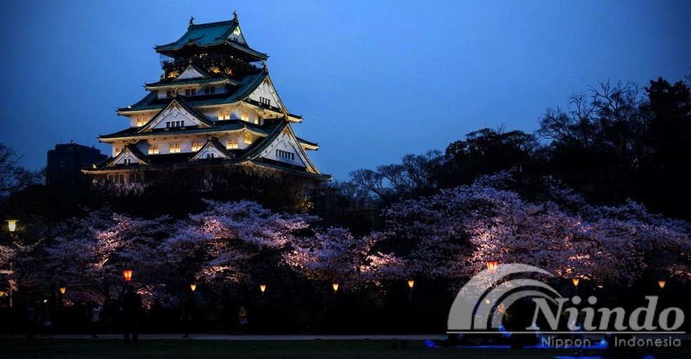 Kastil Osaka jepang