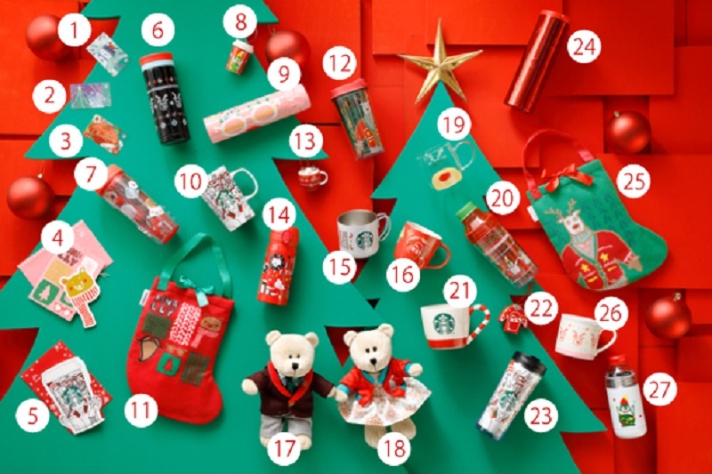 Memperingati Natal 2017 Starbucks Jepang Luncurkan Item Spesial