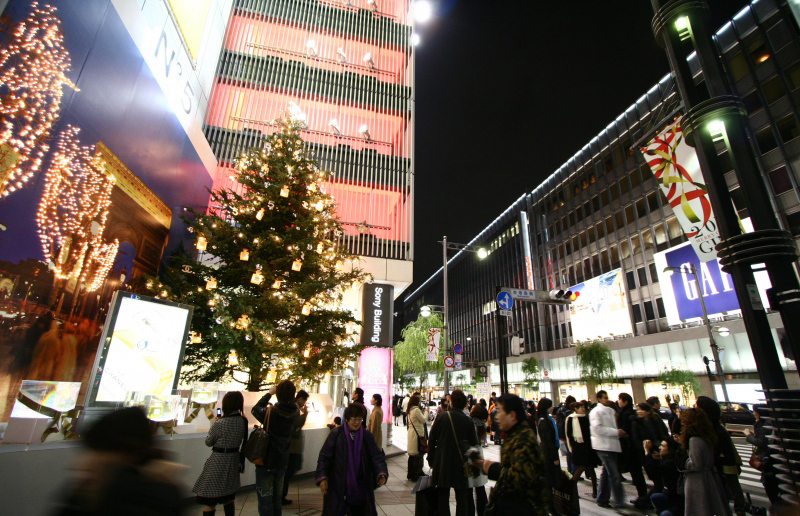 Perayaan malam Natal di Jepang
