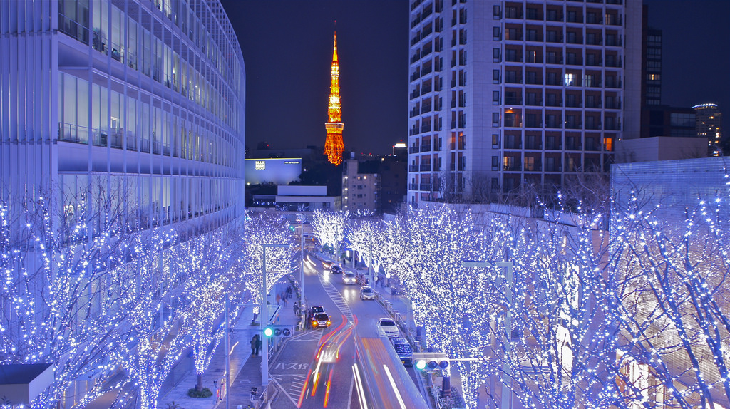 perayaan christmas tokyo