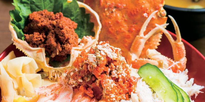 Rice-bowl kepiting kobako