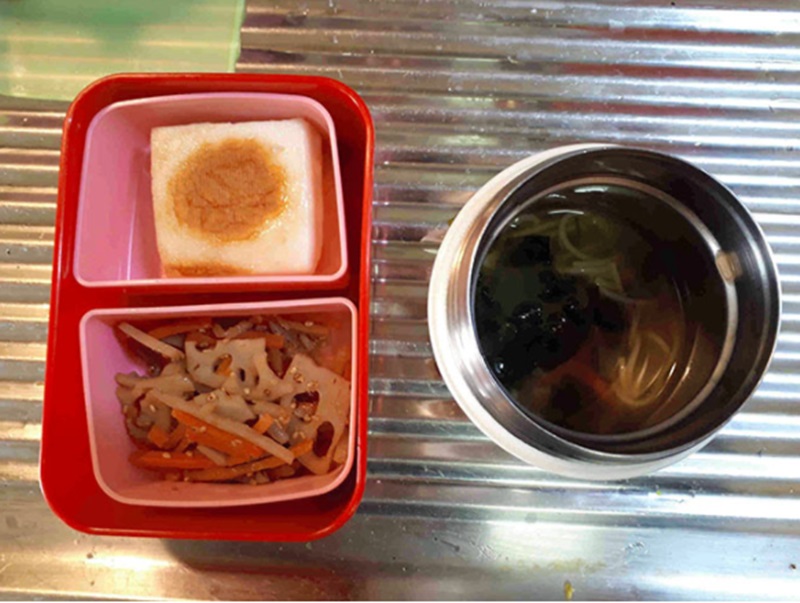 menu makan siang anak dari Lhaksmi Dewayani
