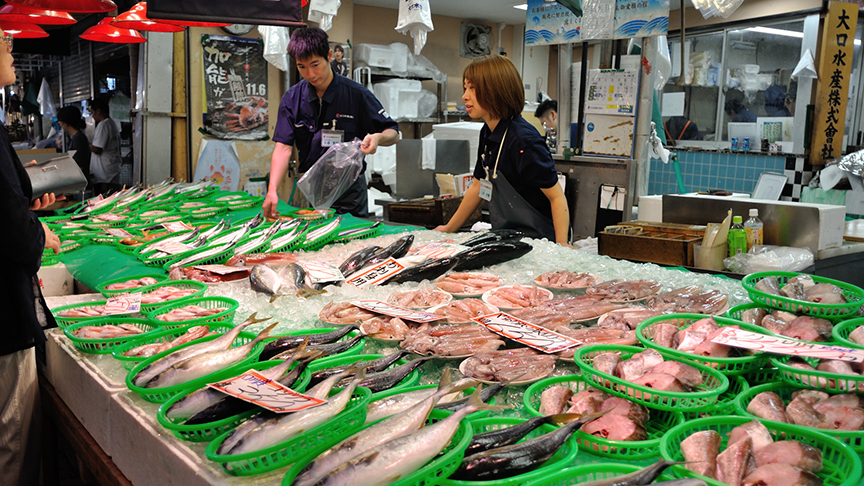 pasar omicho kanazawa